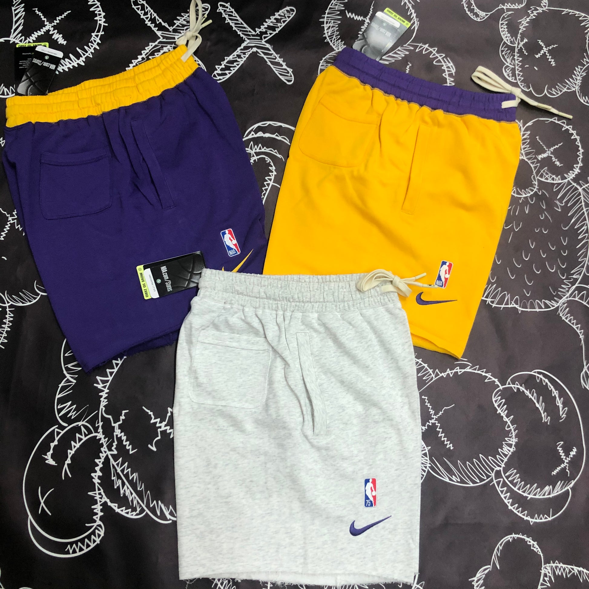 Lakers Athletic Shorts（NBA）Size S-XXL | 短裤 | NBA | 中国供应商