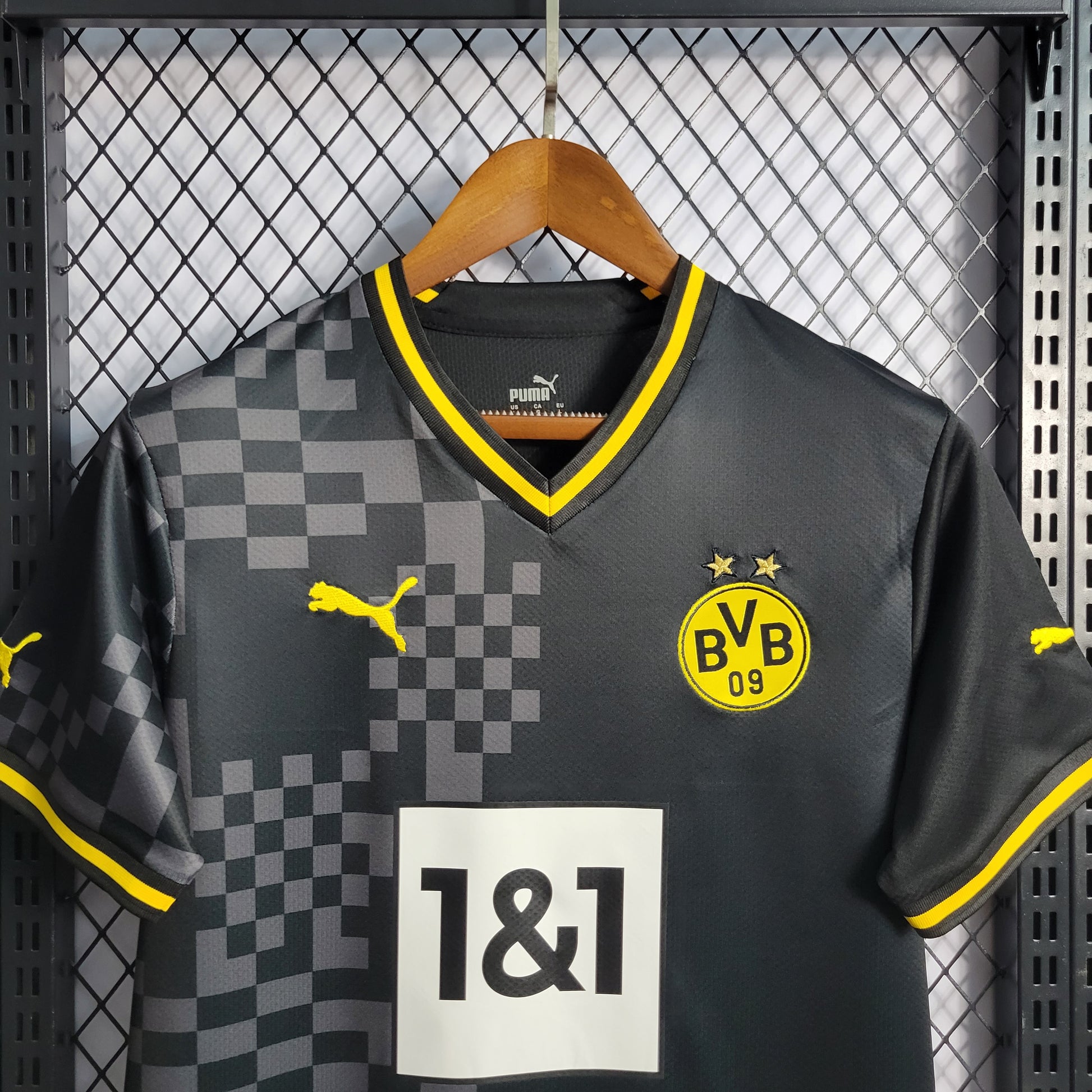 22/23 DVD Dortmund away size S-4XL（Men's Fan Edition） | 衬衫 | M2-5 | Betty ali Chinese suppliers