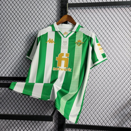 22/23 Betis King's Cup Gold S-2XL（Men's Fan Edition） | 衬衫 | M2-3 | Betty ali Chinese suppliers