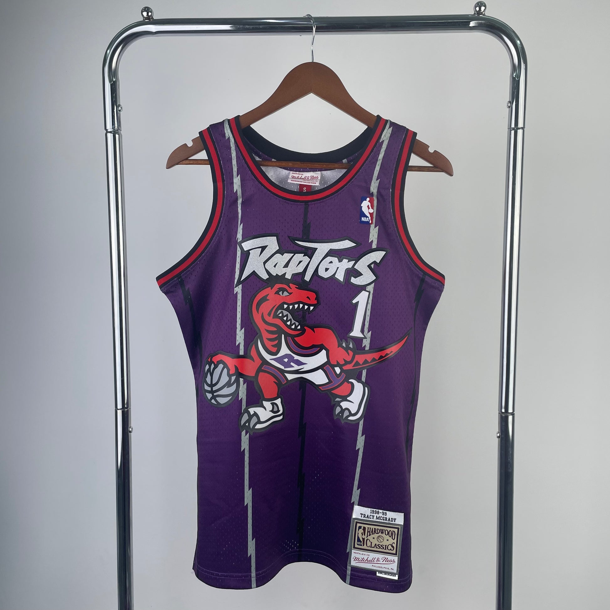 MN hot-pressed retro jersey: SW Raptors 99 season purple NBA : #15 #1 | NBA | NBA | Betty ali Chinese suppliers