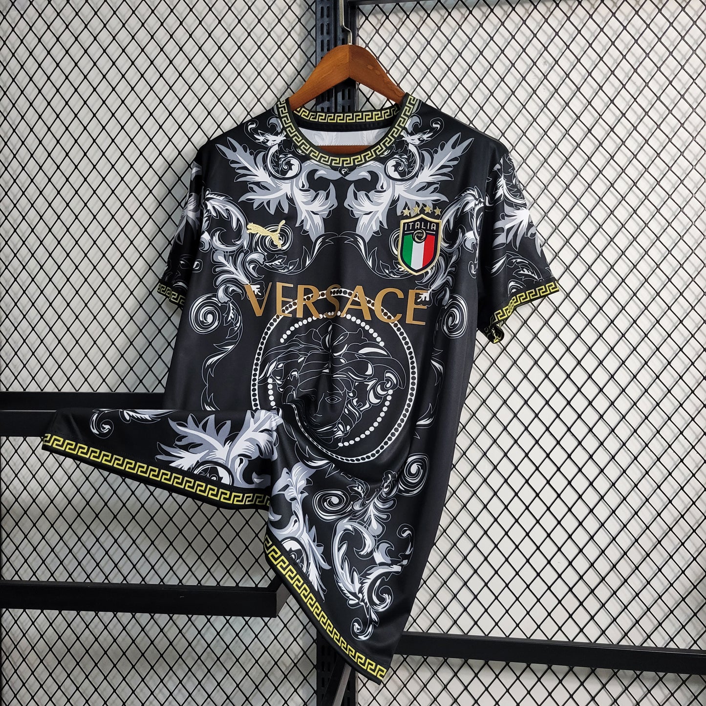 23-24 Italy Special Edition Black S-XXL（Men's Fan Edition） | 衬衫 | M2-2 | Betty ali Chinese suppliers