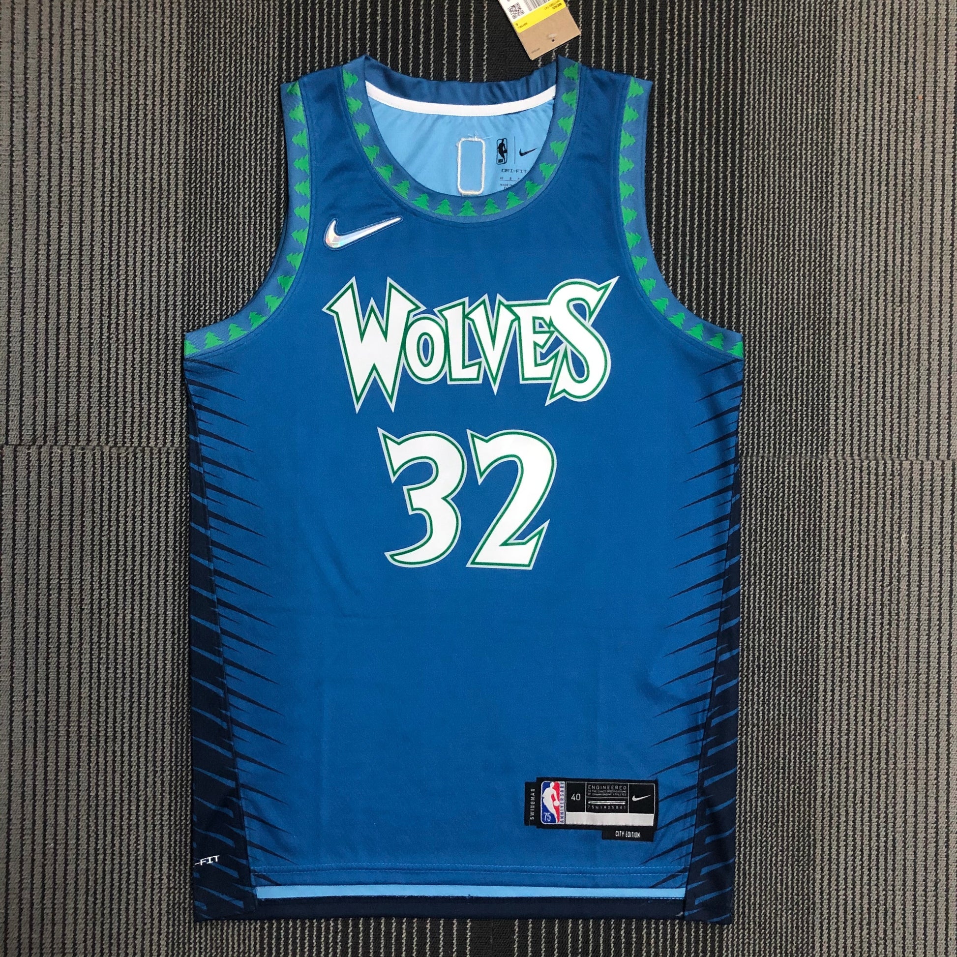 22 Season Timberwolves City Edition NBA : #25#1#0#32 | NBA | NBA | Betty ali Chinese suppliers