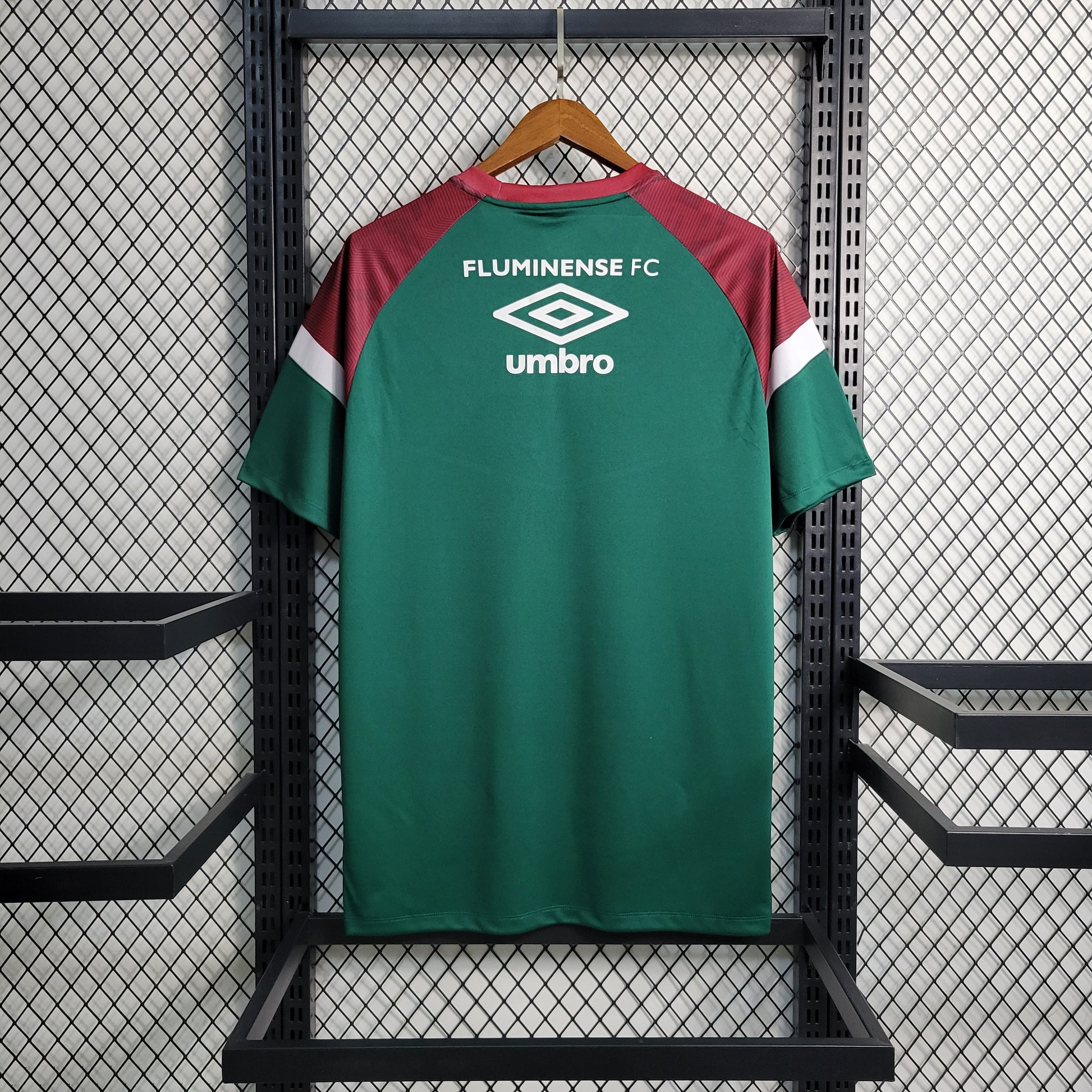 23-24 Fluminense Celestial Training green+Red S-4XL（Men's Fan Edition） | 衬衫 | Betty ali Chinese suppliers