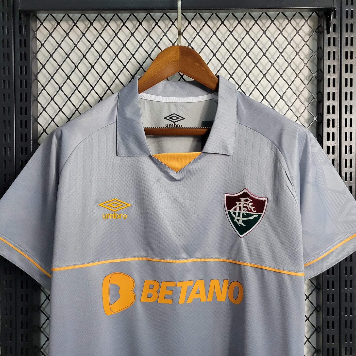 23-24 Fluminense Grey Training Suit Size S-4XL（Men's Fan Edition） | 衬衫 | M1-1 | Betty ali Chinese suppliers