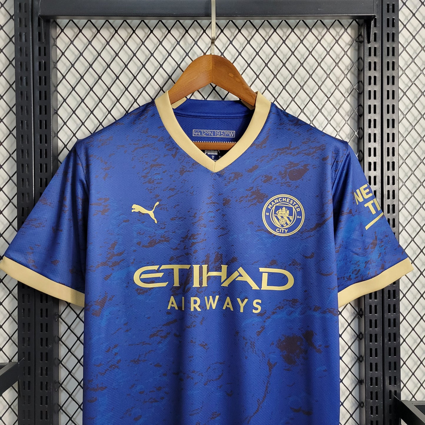 23-24 Manchester City Blue Special Edition Size S-4XL（Men's Fan Edition） | 衬衫 | M2-1 | Betty ali Chinese suppliers