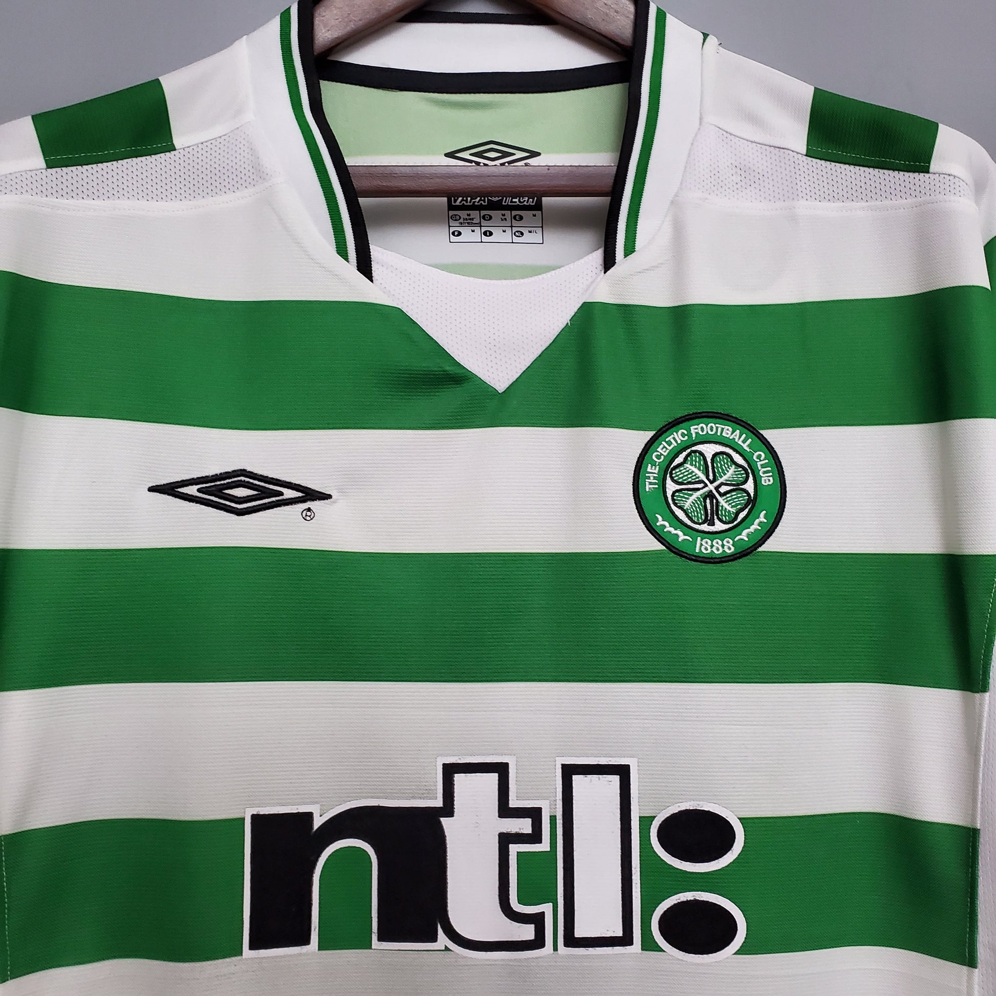 Retro 01/03 Celtic home S-XXL（Men's Fan Edition） | 衬衫 | M | Betty ali Chinese suppliers