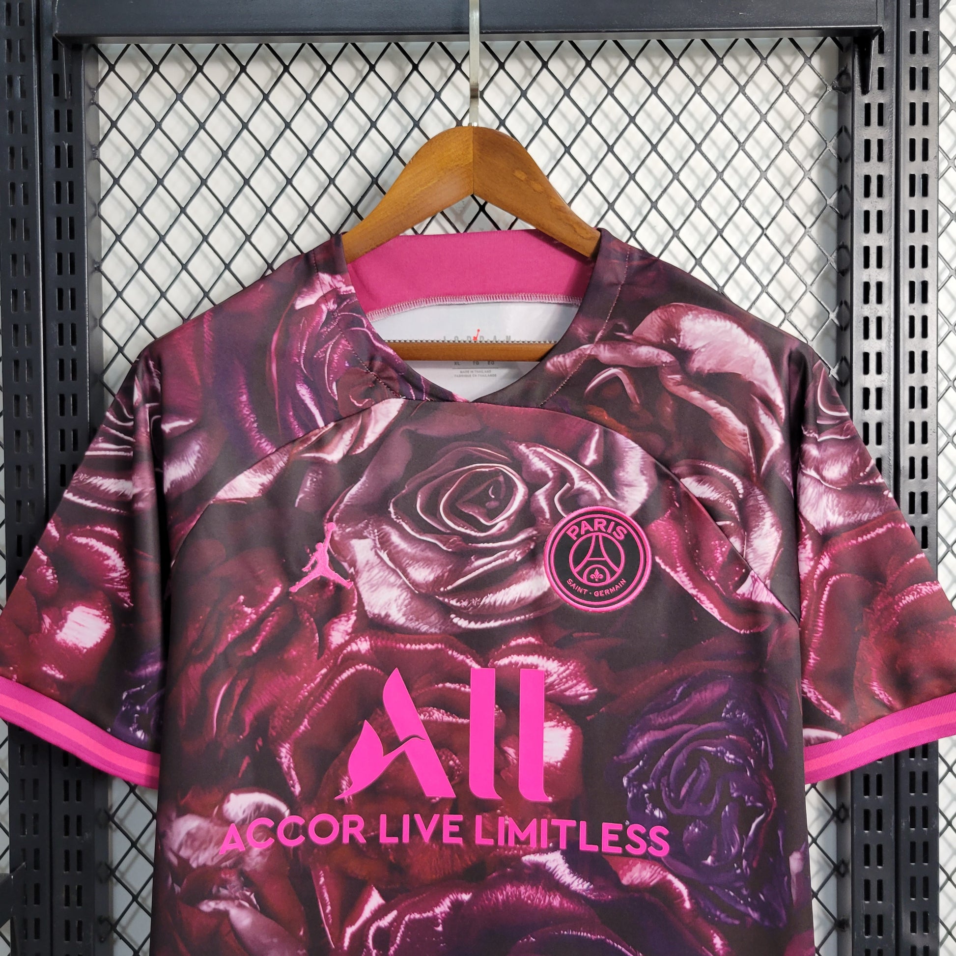 23-24 PSG Rose Special Edition Size S-XXL（Men's Fan Edition） | 衬衫 | M2-4 | Betty ali Chinese suppliers