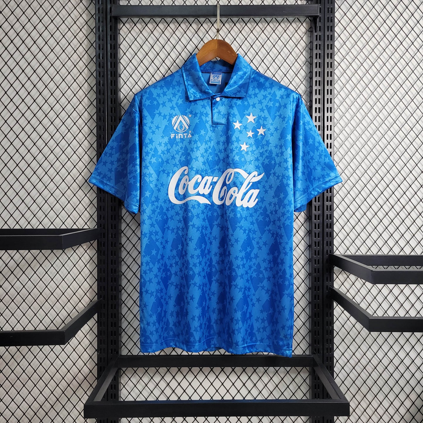 Retro Cruzeiro 93-94 Home Size S-XXL | 复古/Retro | M1-1, R | Betty ali Chinese suppliers