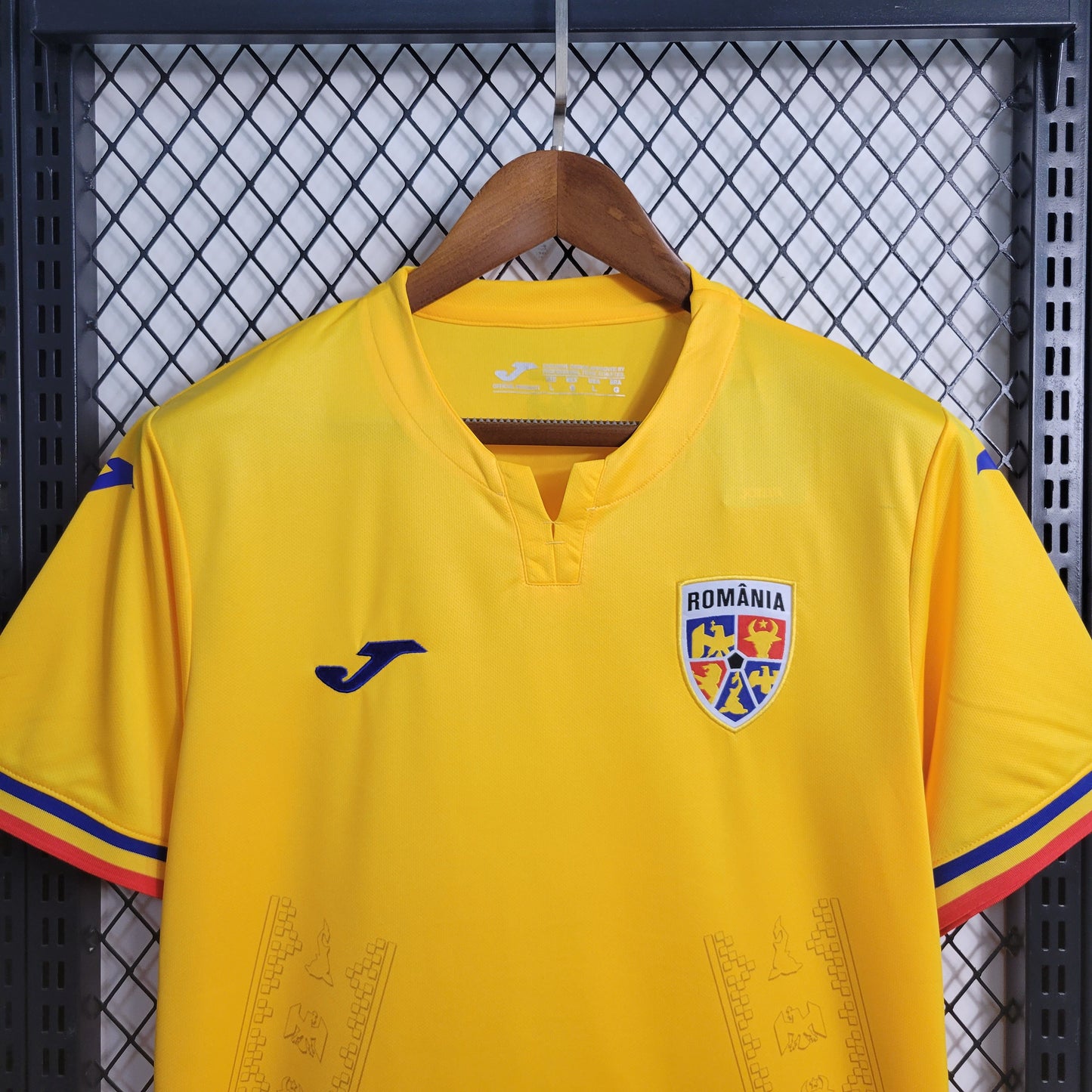 23-24 Romania Home Size S-4XL(fan version) | 衬衫 | M4-1 | Betty ali Chinese suppliers