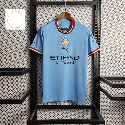 22-23 Manchester City Home+Champions Patch | 衬衫 | M2-1 | Betty ali Chinese suppliers