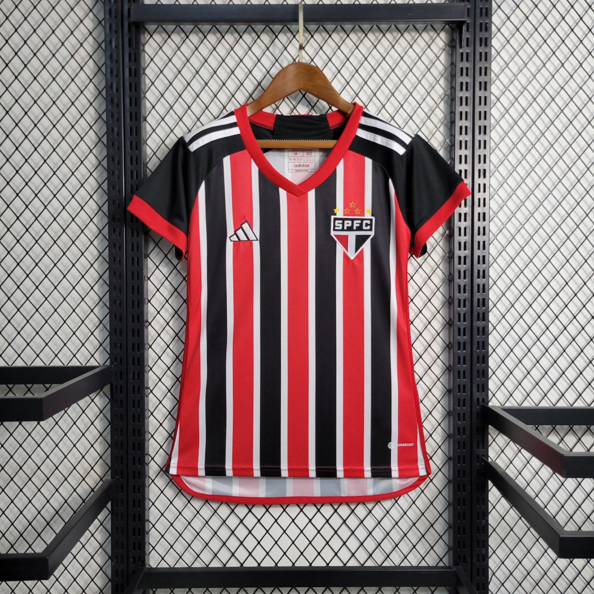 23-24 Women's Sao Paulo away size S-XXL（Men's Fan Edition） | 衬衫 | M1-1 | Betty ali Chinese suppliers