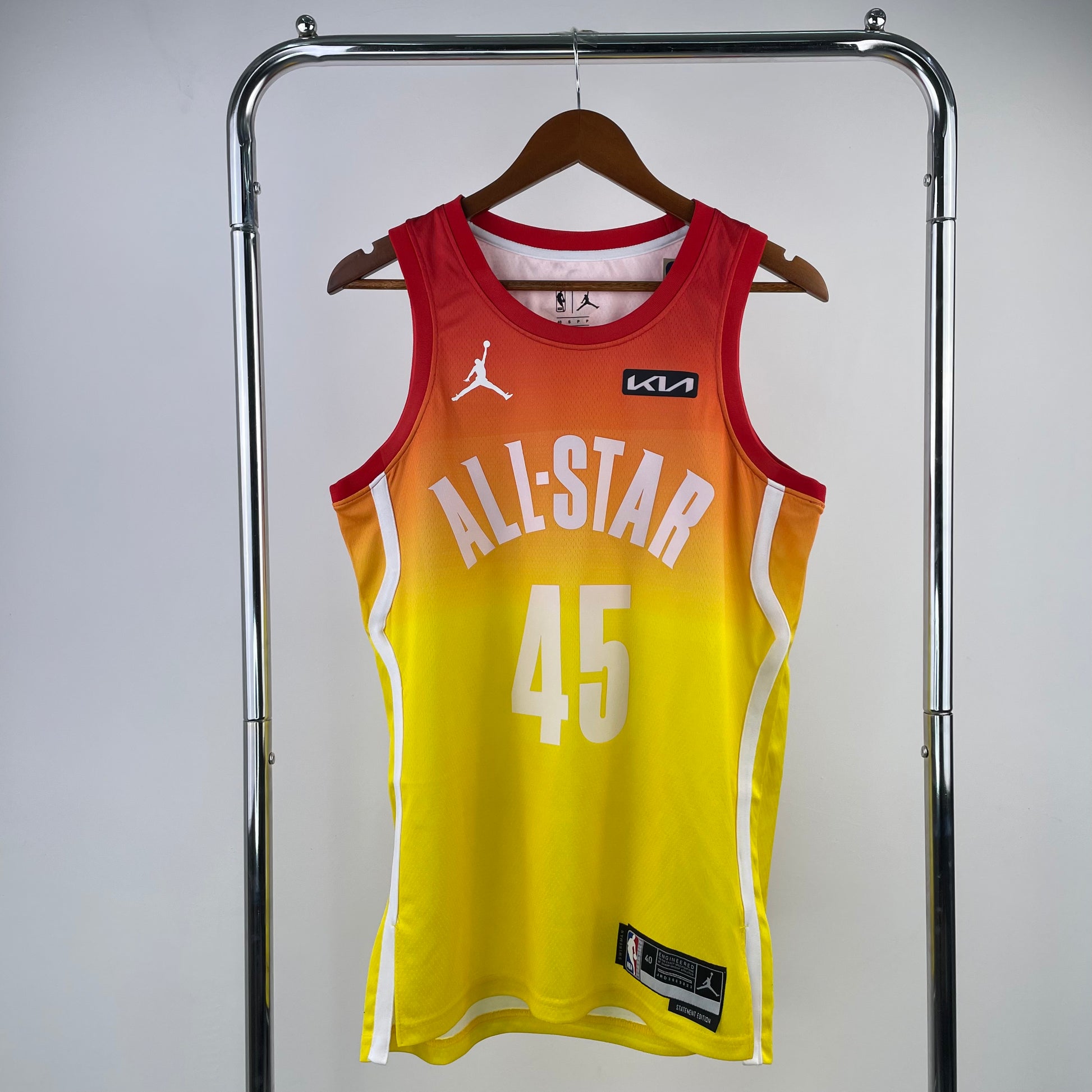 23 season all-star yellow NBA : #45 #34#23 #12#11#2#0 | NBA | NBA | Betty ali Chinese suppliers