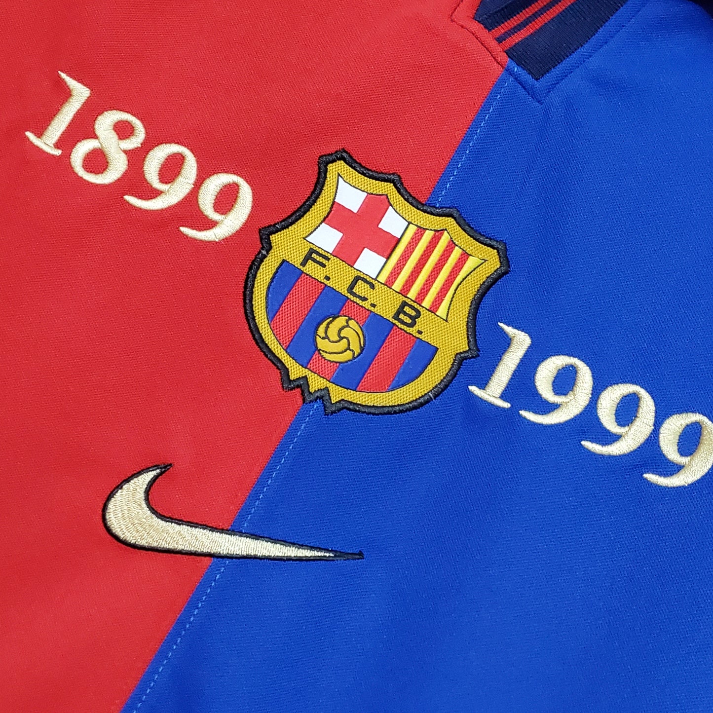 Retro Barcelona 100th Anniversary version home S-XXL（Retro） | 复古/Retro | R | Betty ali Chinese suppliers