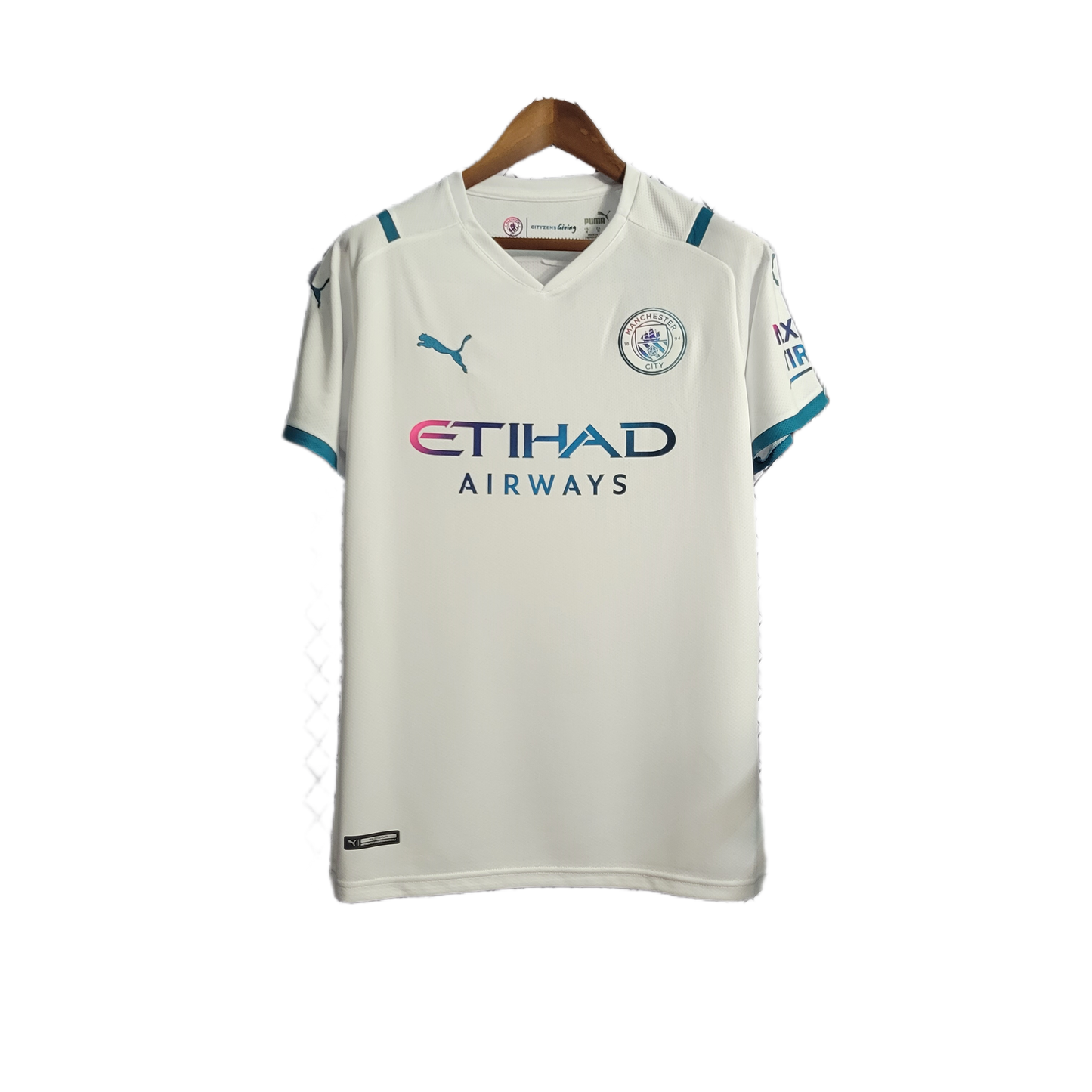 21/22 Manchester City White Shirt