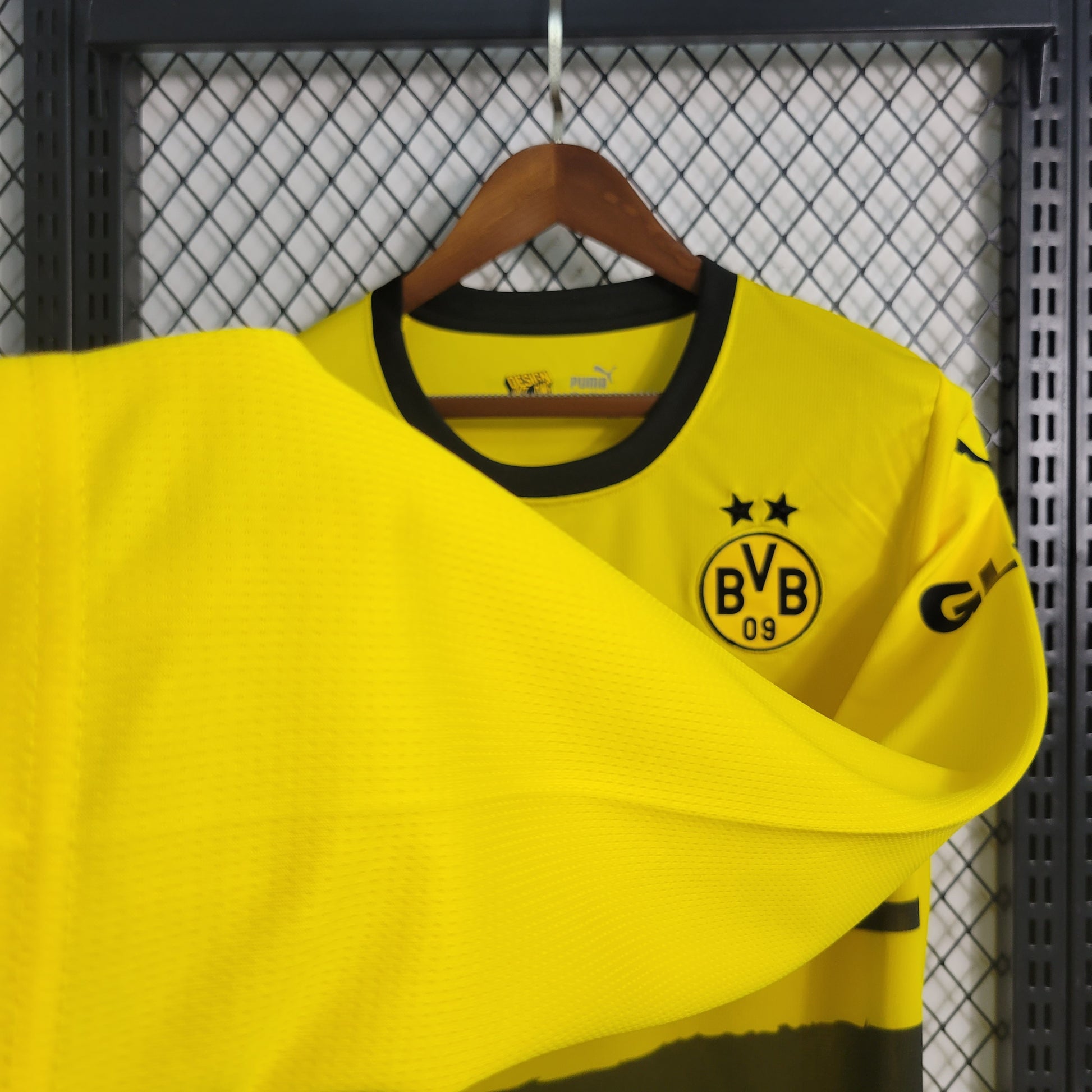 23-24 Dortmund Home Long Sleeve Size S-XXL | 复古/Retro | B3 | Betty ali Chinese suppliers