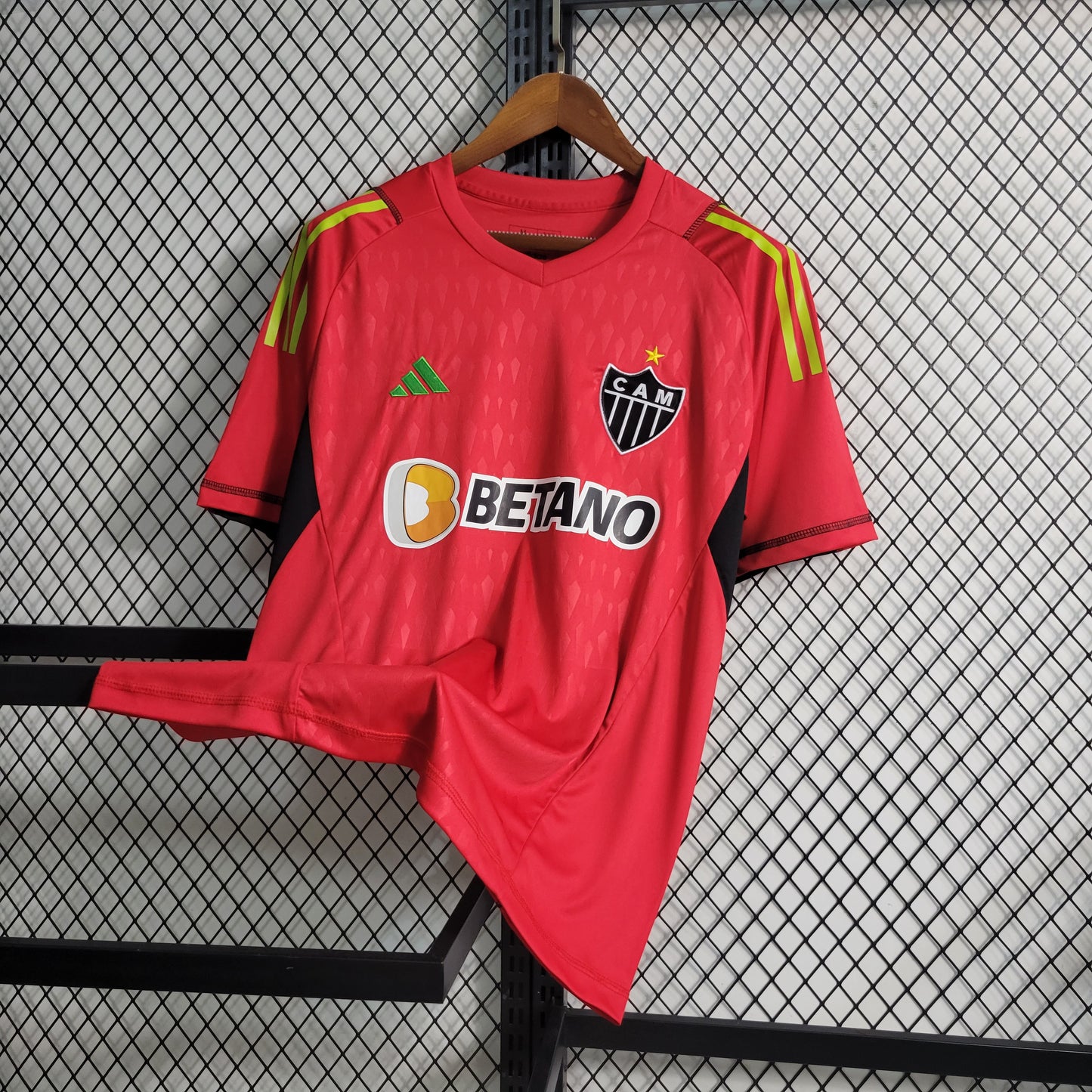 23-24 Atletico Mineiro Goalkeeper Red Size S-XXL | 衬衫 | M1-1 | Betty ali Chinese suppliers