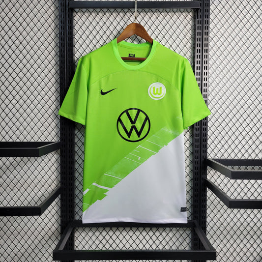 23-24 Wolfsburg away S-XXL（Men's Fan Edition） | 衬衫 | M2-5 | Betty ali Chinese suppliers