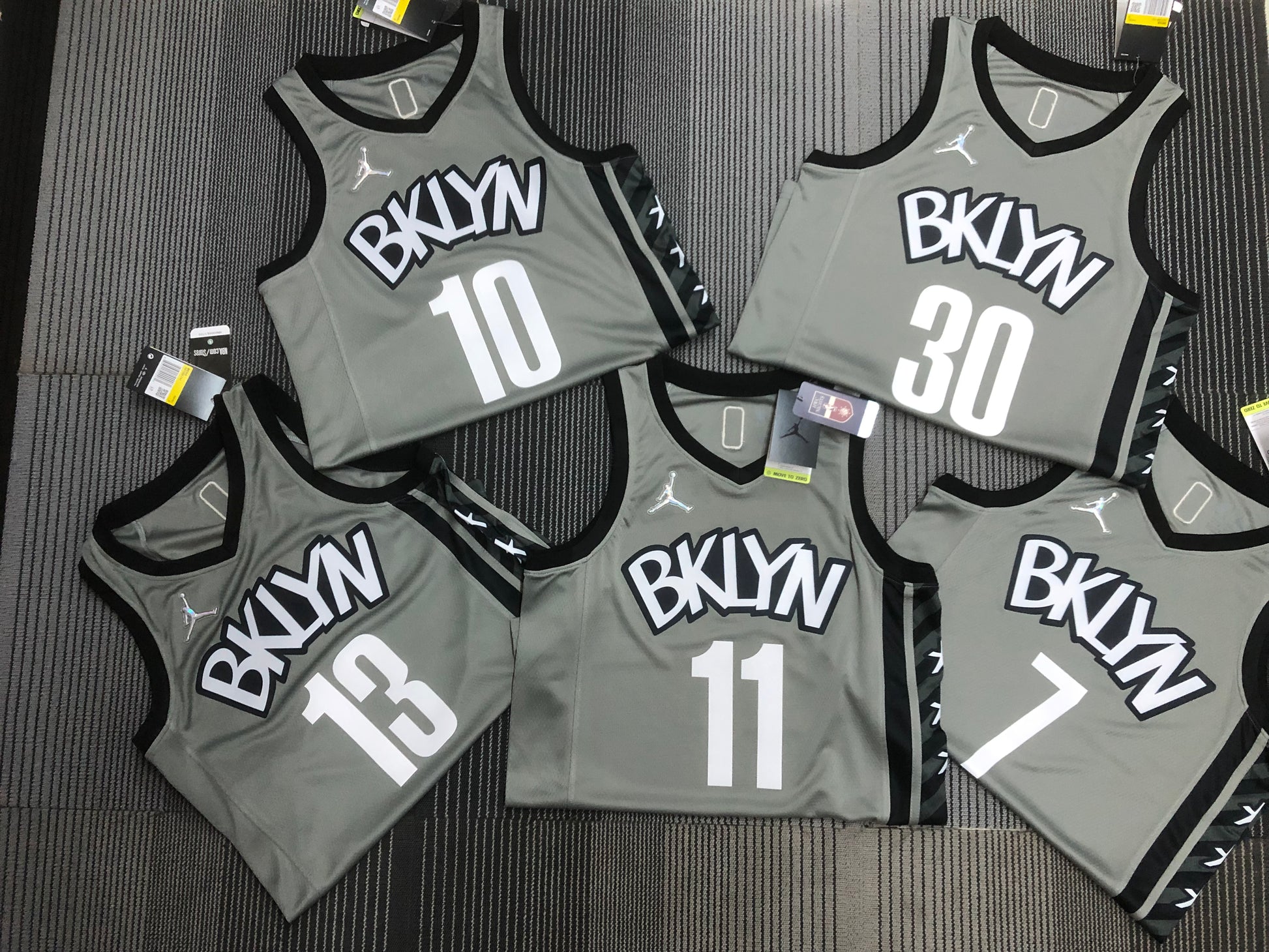 75th Anniversary Nets Flyers Limited NBA : #10#30#13#7#11 | NBA | NBA | Betty ali Chinese suppliers