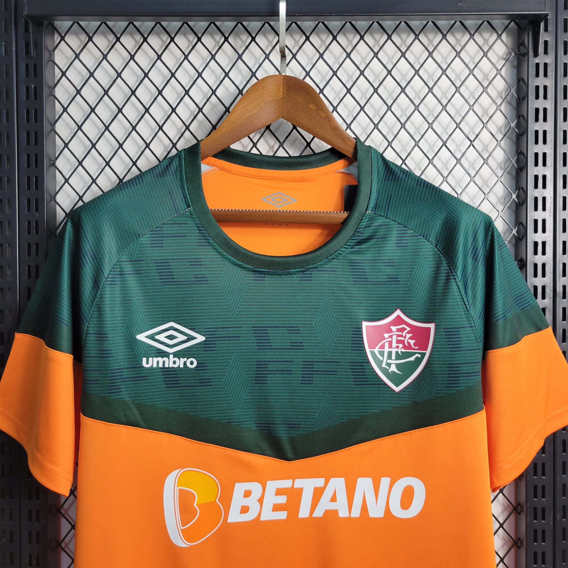 23-24 Fluminense orange training suit size S-XXL（Men's Fan Edition） | 衬衫 | M1-1 | Betty ali Chinese suppliers