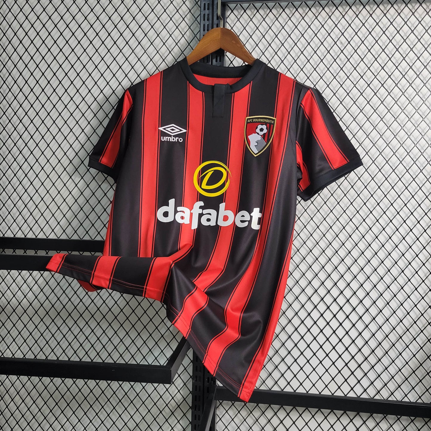 23-24 Bournemouth Home Size S-4XL | 衬衫 | M1-1 | Betty ali Chinese suppliers