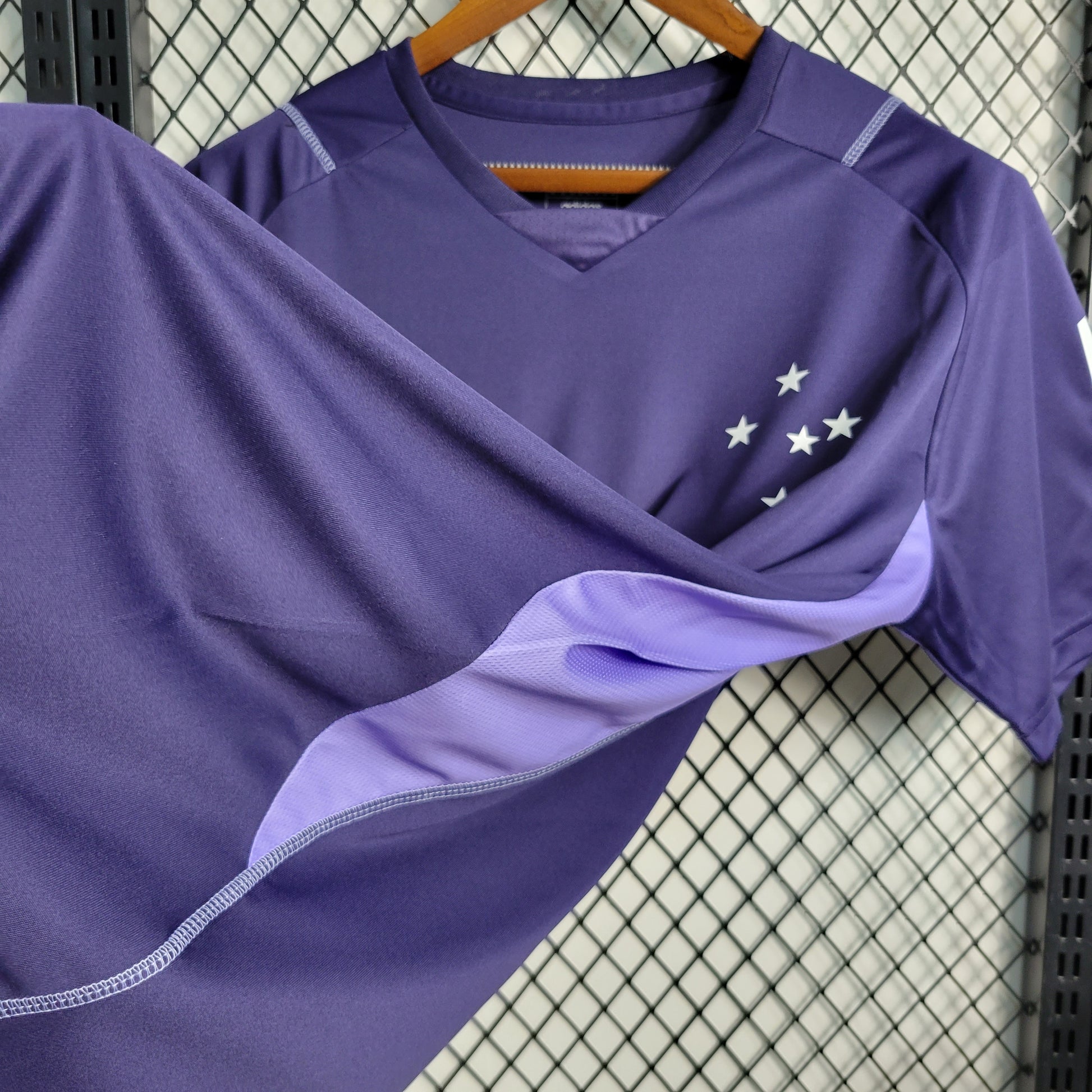 23-24 Cruzeiro Purple Training Suit Size S-4XL（Men's Fan Edition） | 衬衫 | M1-1 | Betty ali Chinese suppliers