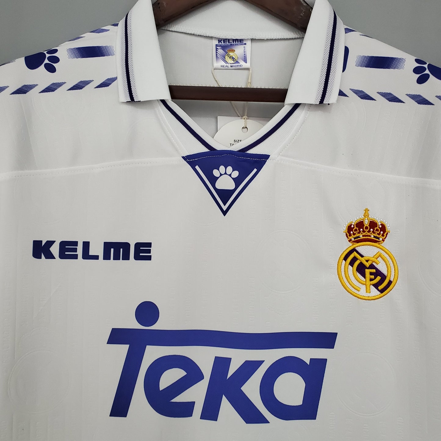 Retro Real Madrid 96/97 home S-XXL | 复古/Retro | R | Betty ali Chinese suppliers