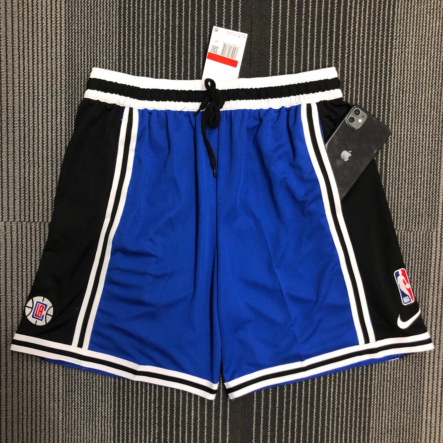 2202 American Training Shorts: Clippers Blue Size S-XXL | 短裤 | NBA | 中国供应商