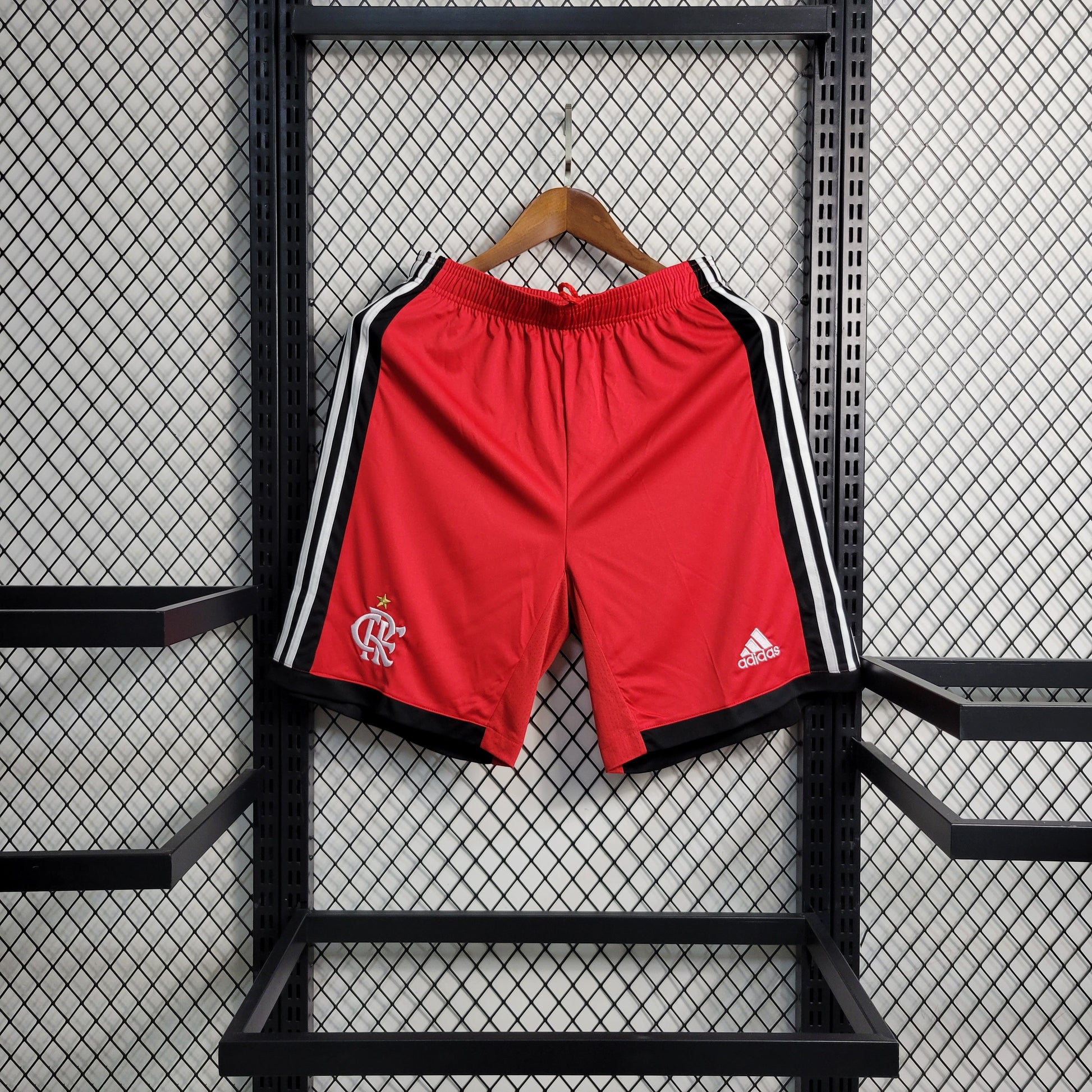 23-24 Shorts Flamengo Red Size S-XXL | 短裤 | S6 | 中国供应商