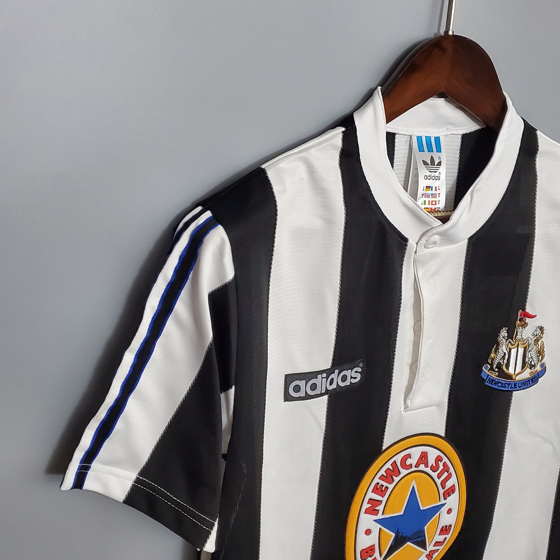 Retro 95/97 Newcastle United home S-XXL（Retro） | 复古/Retro | R | Betty ali Chinese suppliers