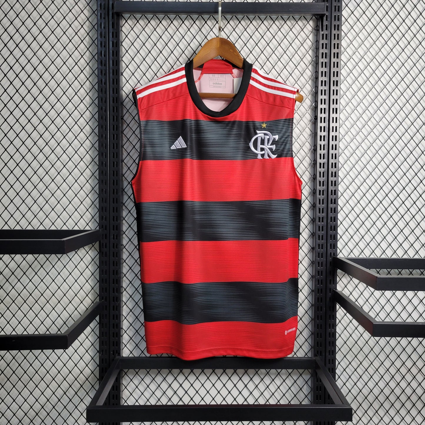 23-24 Flamengo Home Tank Top Size S-2XL | 衬衫 | M1-1 | Betty ali Chinese suppliers