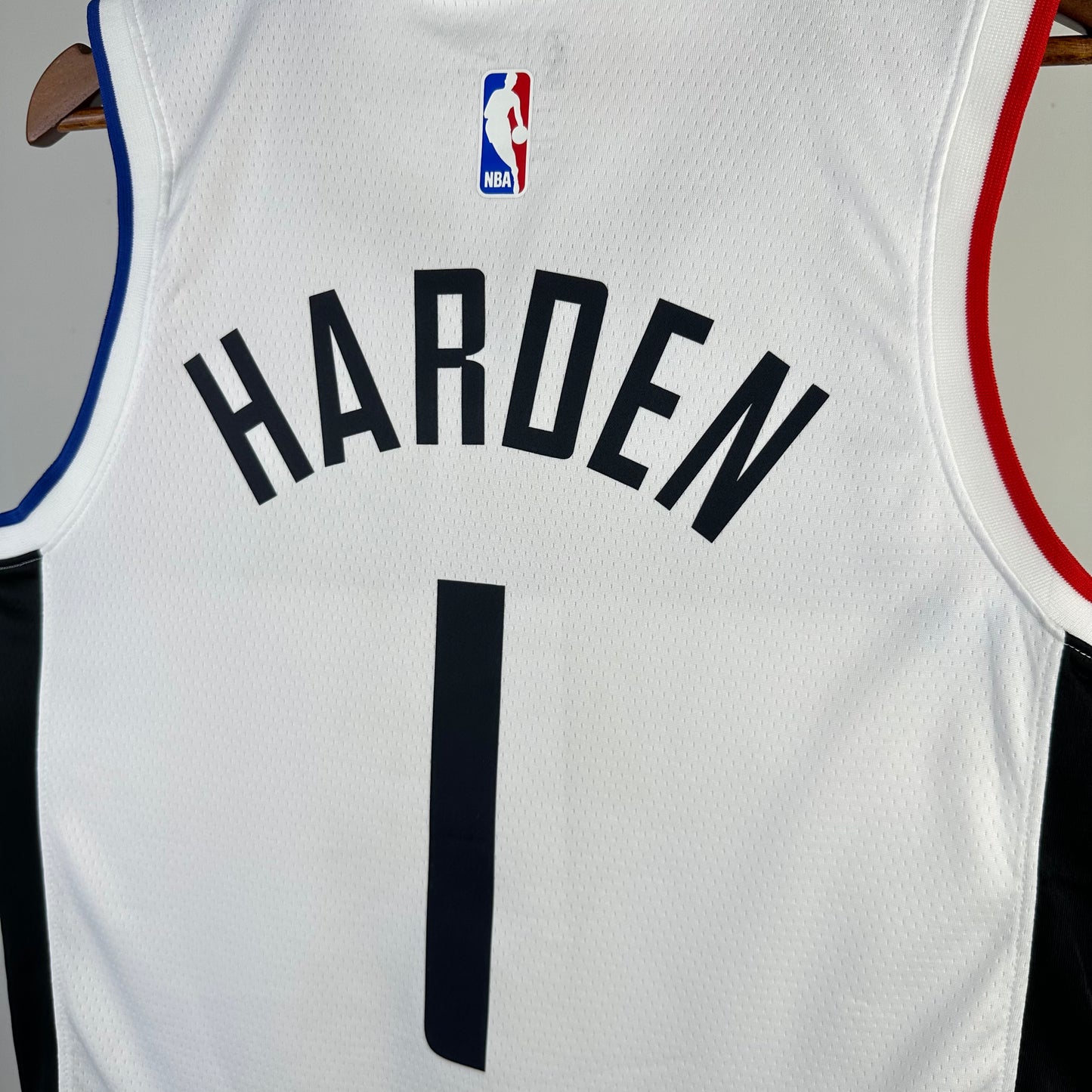 21st season Clippers Latin White No. 1 Harden