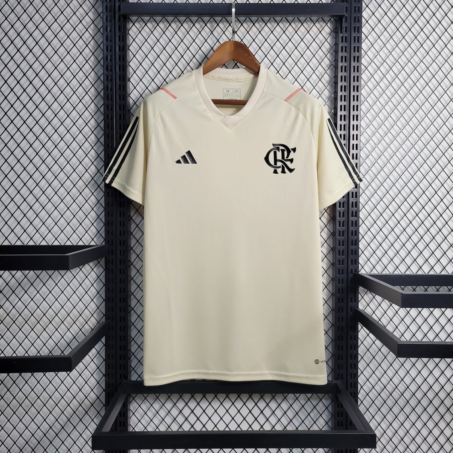 23-24 Flamengo training suit off-white size S-4XL（Men's Fan Edition） | 衬衫 | M1-1 | Betty ali Chinese suppliers