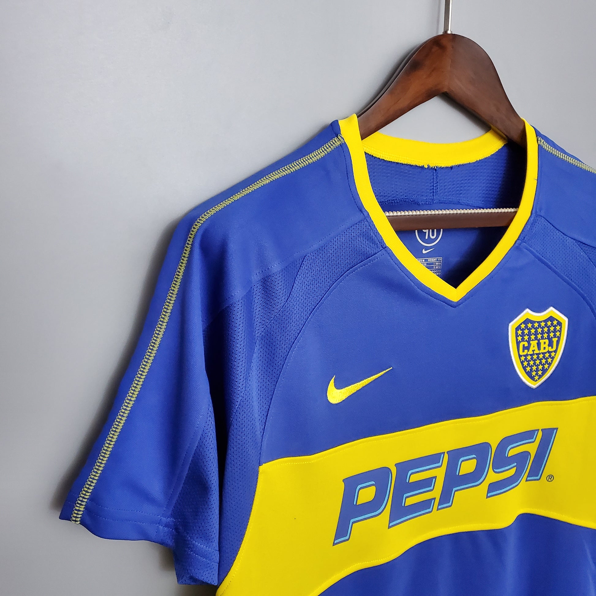 Retro Boca Juniors 03/04 home S-XXL（Retro） | 复古/Retro | R | Betty ali Chinese suppliers