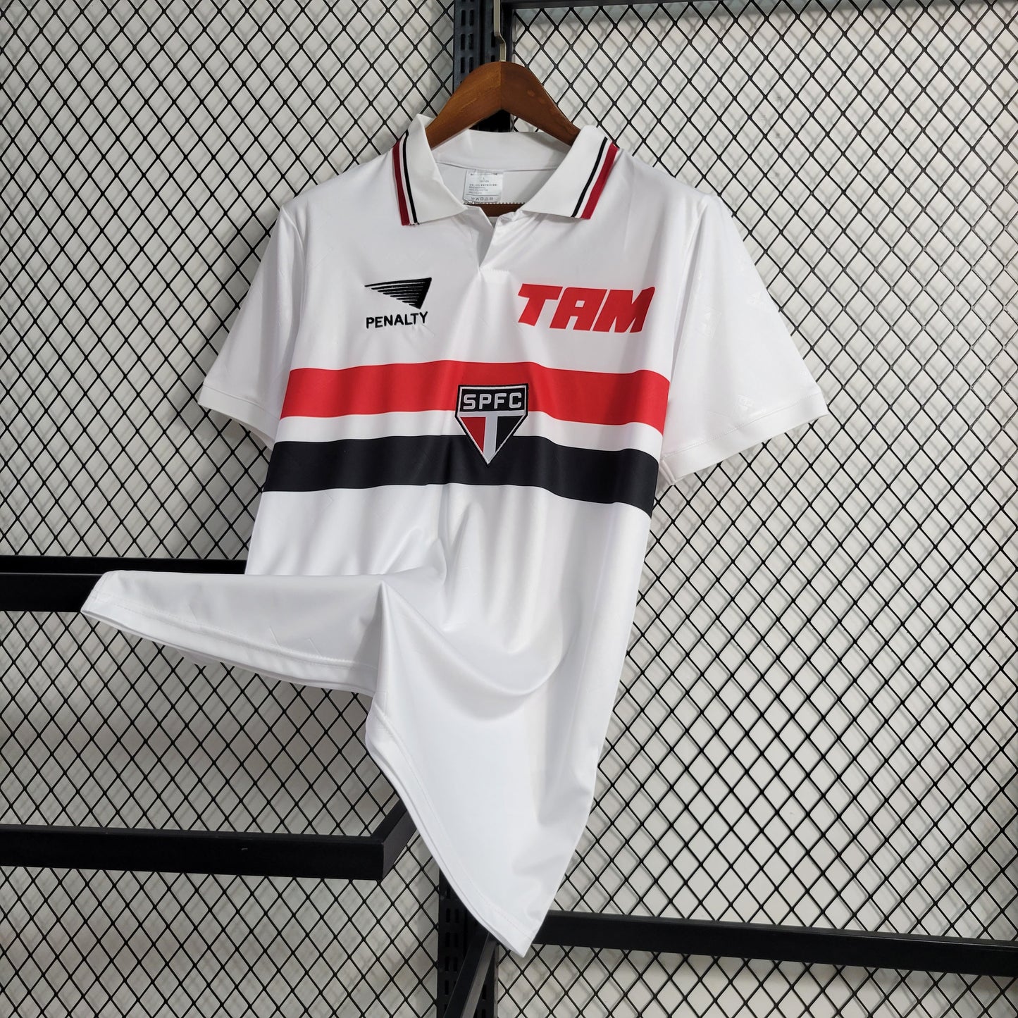 Retro version 93-94Sao Paulo home size S-XXL | 复古/Retro | M1-1, R | Betty ali Chinese suppliers