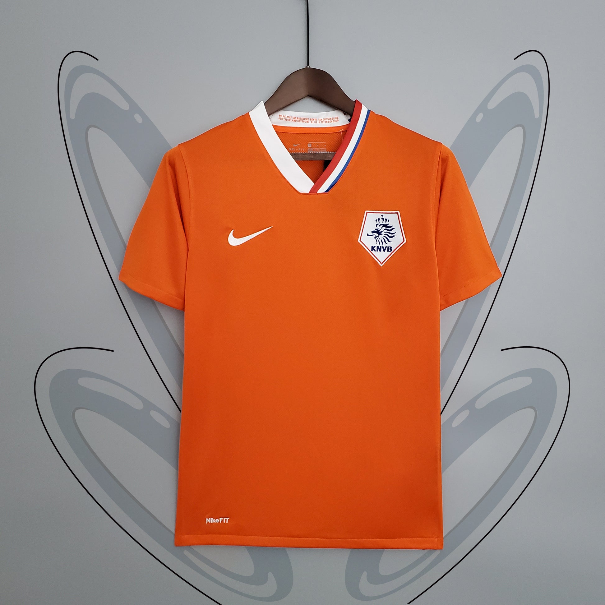 Retro Holland 2008 home S-XXL（Men's Fan Edition） | 衬衫 | R | Betty ali Chinese suppliers