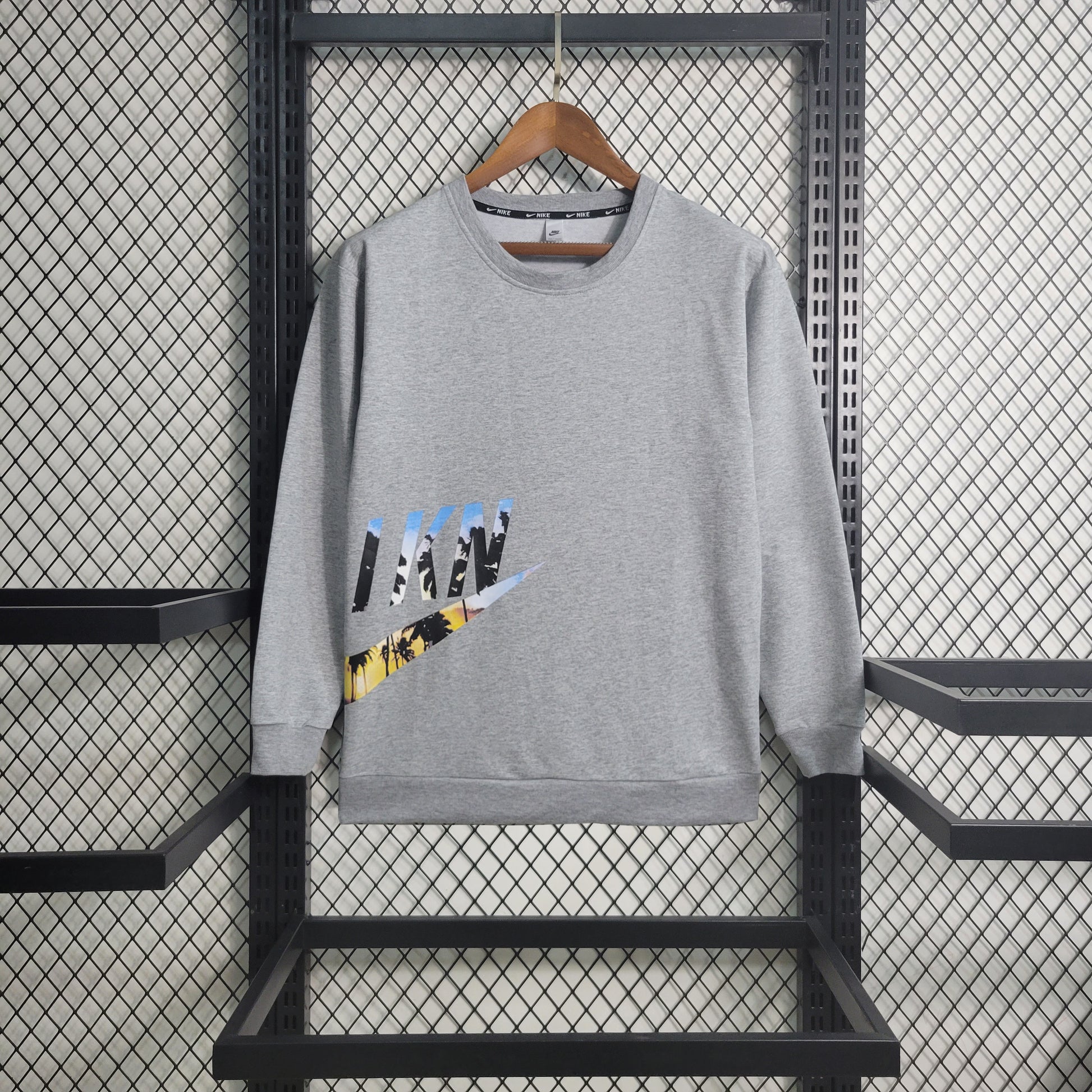 Nike Casual Sweatshirt Grey M-3XL | 衬衫 | M2-6 | Betty ali Chinese suppliers