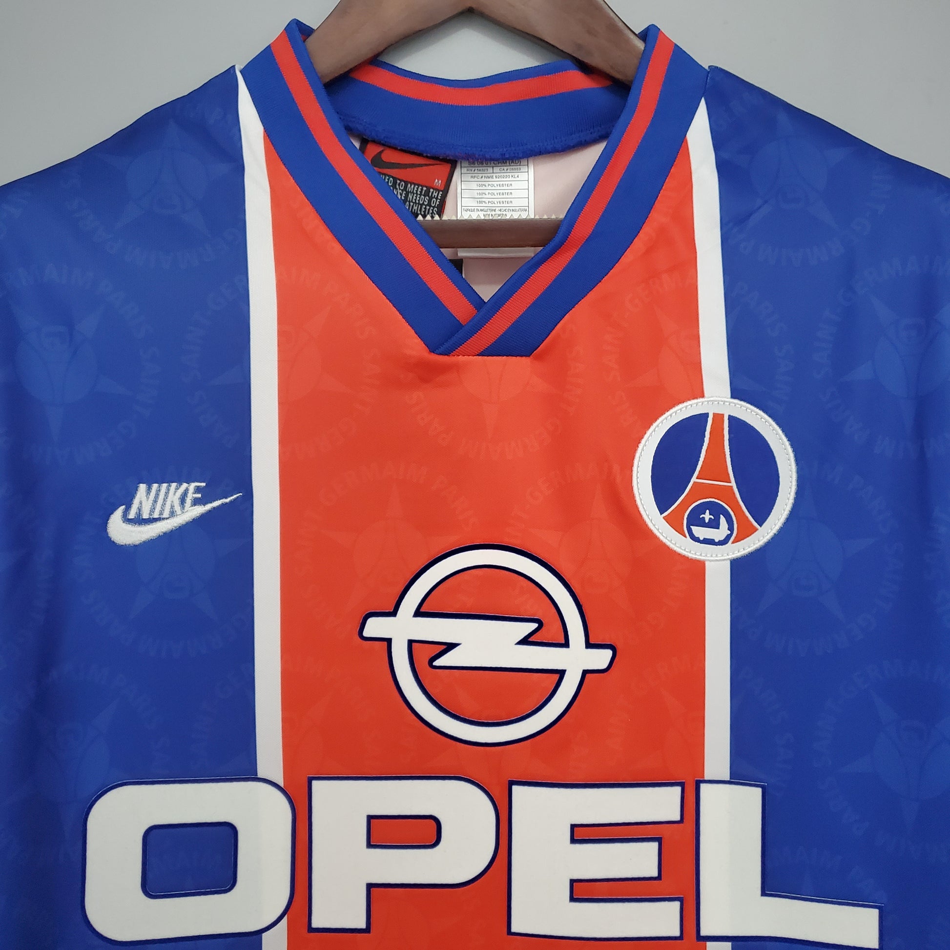 Retro PSG 95/96 home S-XXL | 复古/Retro | R | Betty ali Chinese suppliers