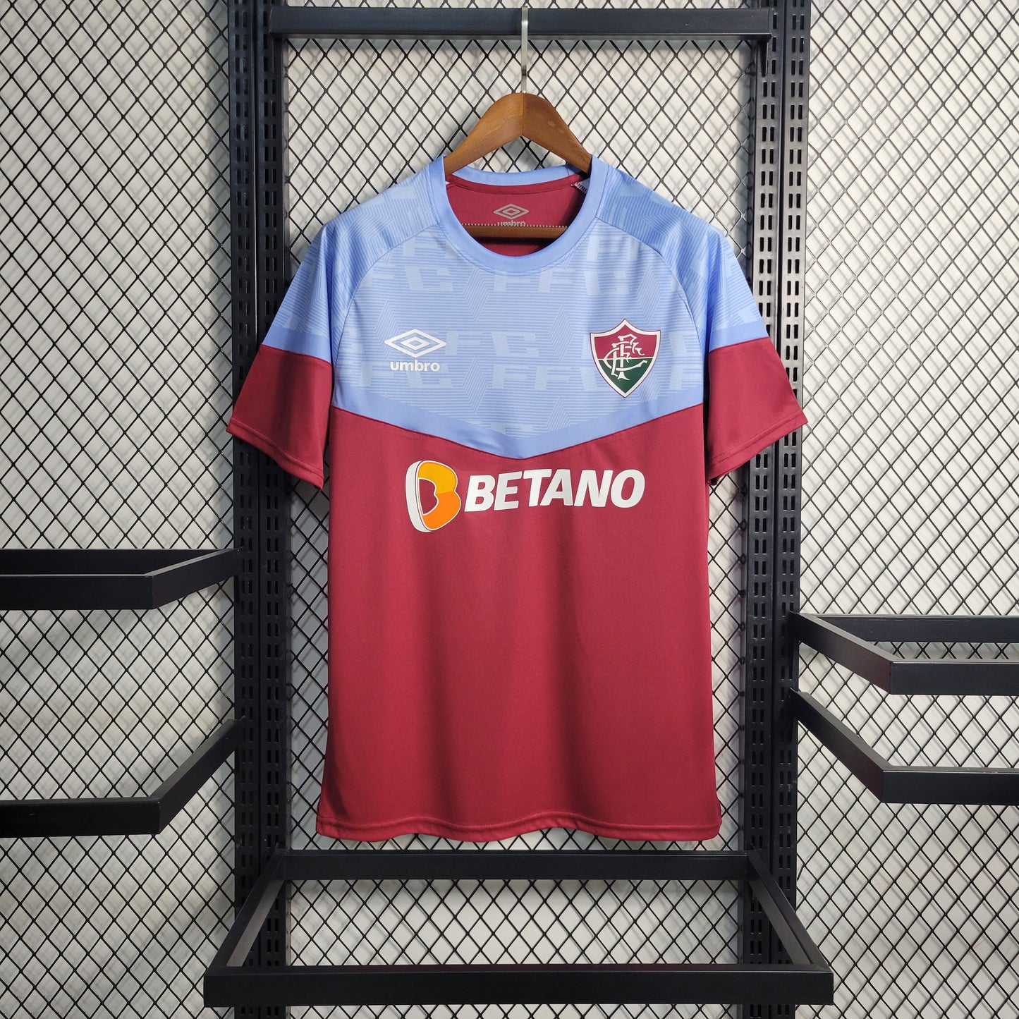 23-24 Fluminense Celestial Training Blue+Red S-2XL（Men's Fan Edition） | 衬衫 | Betty ali Chinese suppliers