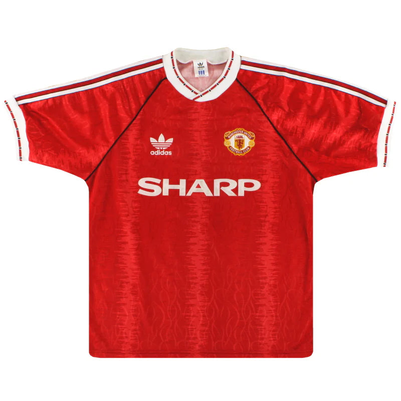 1990-92 Manchester United Home Shirt