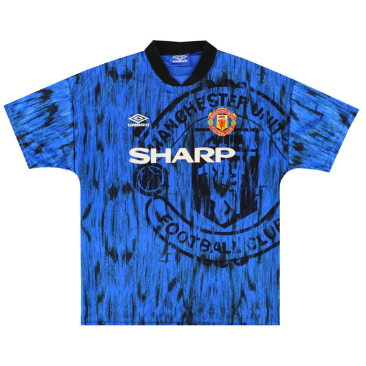 1992-93 Manchester United Umbro Away Shirt