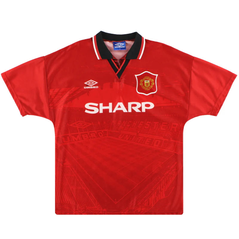 1994-96 Manchester United Umbro Home Shirt