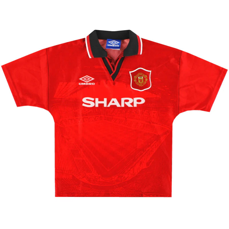 1994-96 Manchester United Umbro Home Shirt