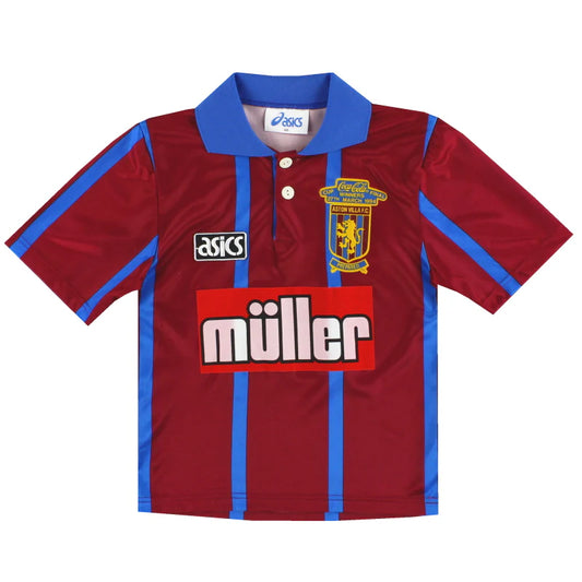 1994 Aston Villa Asics 'Coca Cola Cup Winners' Home Shirt