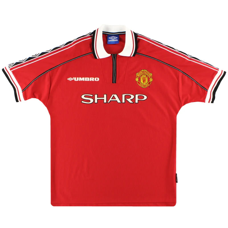 1998-00 Manchester United Umbro Home Shirt