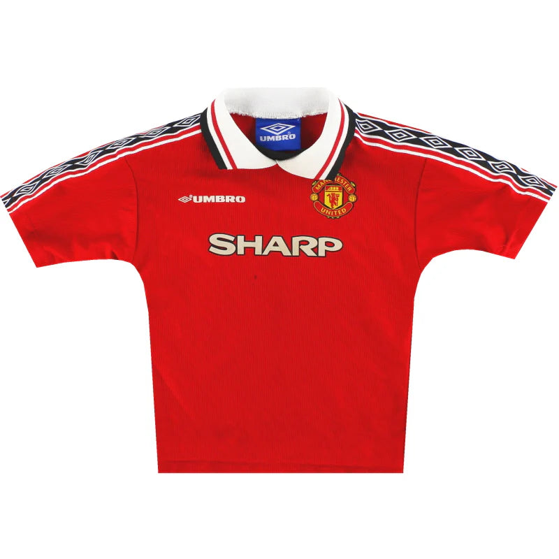 1998-00 Manchester United Umbro Home Shirt