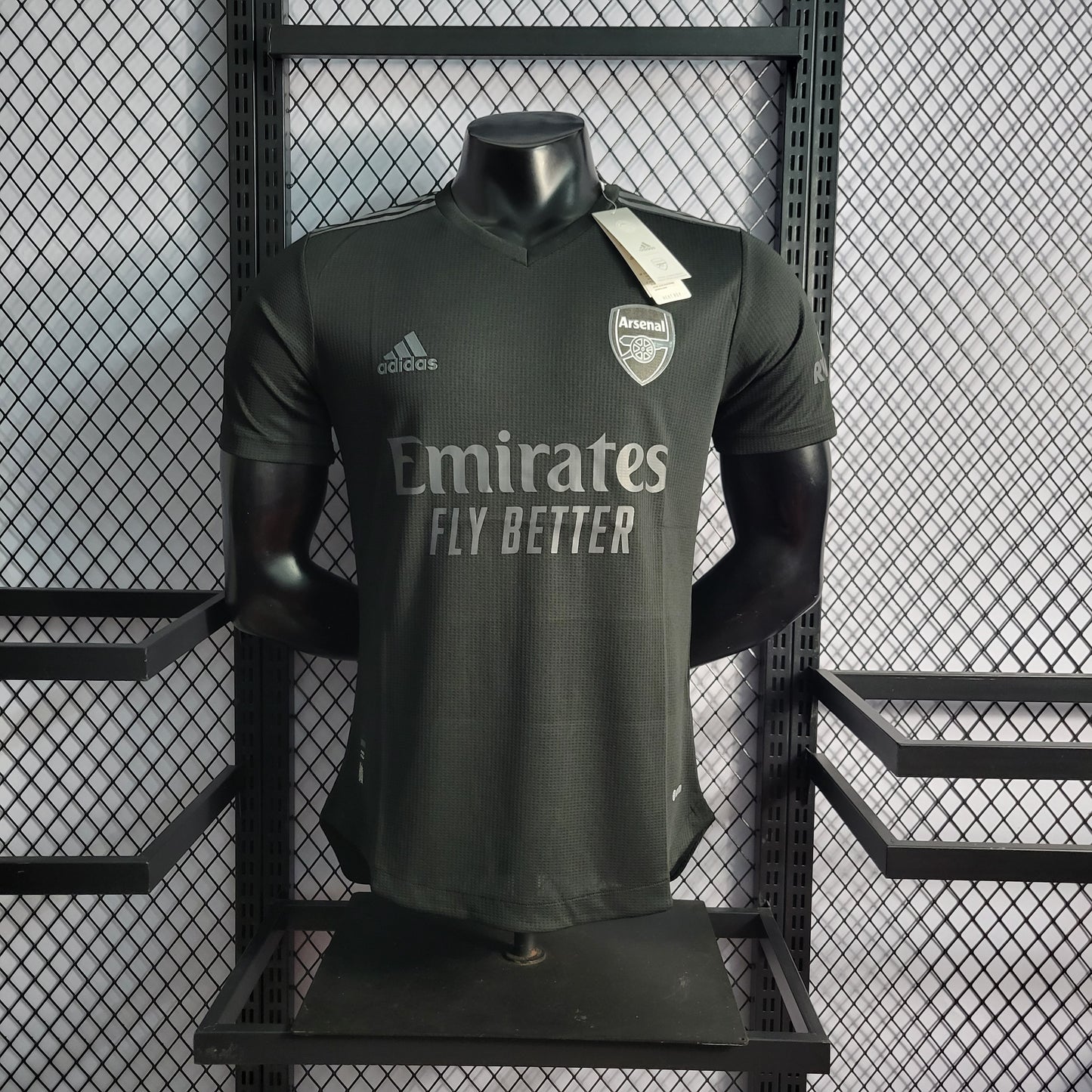 22/23 Player Arsenal Black S-XXL | 衬衫 | P2-1 | Betty ali Chinese suppliers