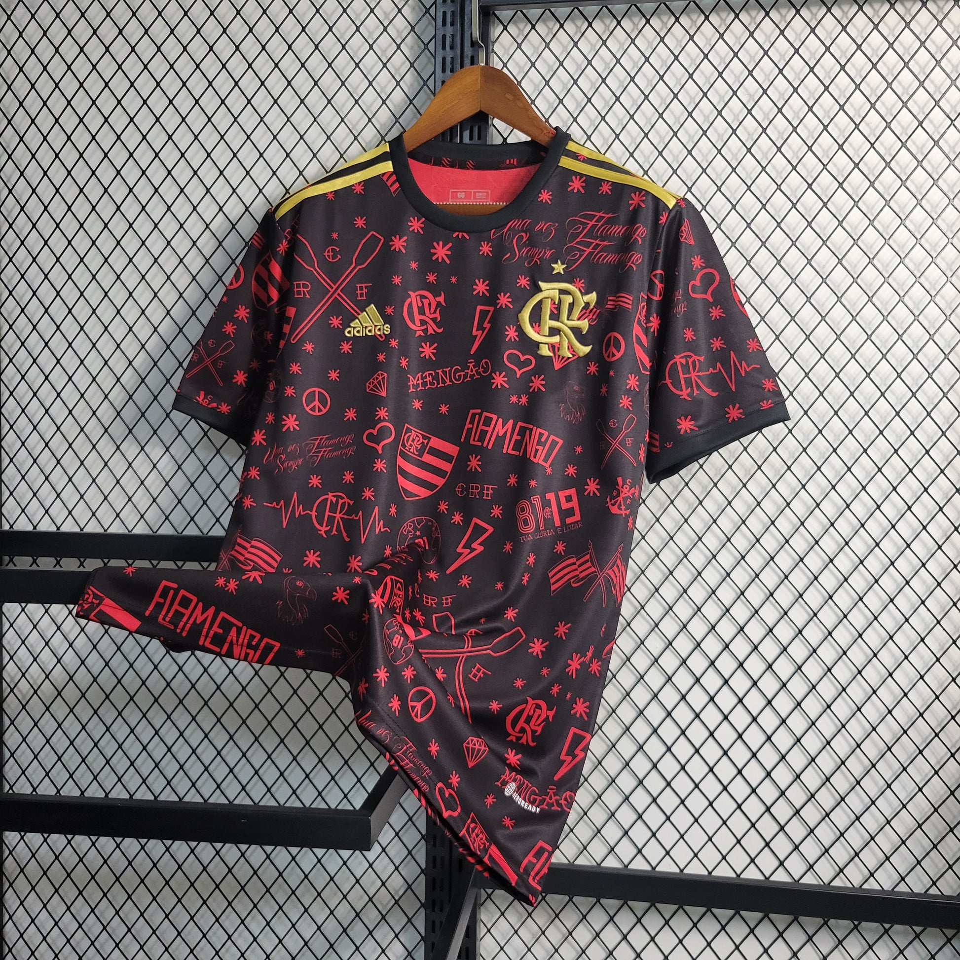 23-24 Flamengo Special Edition Size S-XXL（Men's Fan Edition） | 衬衫 | M1-1 | Betty ali Chinese suppliers