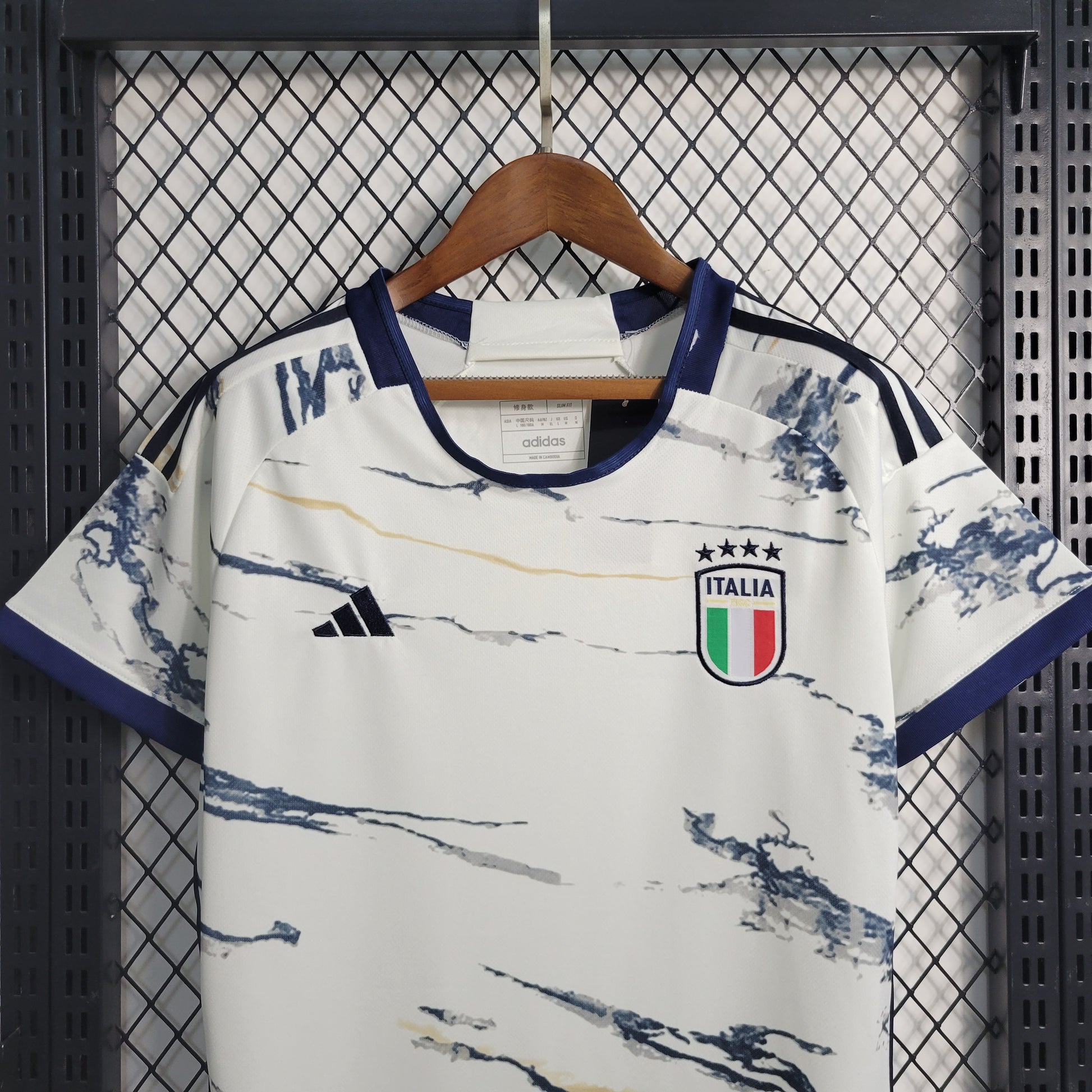 23-24 Women's Wear Italy Away S-XL（Ladies' Fan Version） | 衬衫 | M2-2 | Betty ali Chinese suppliers