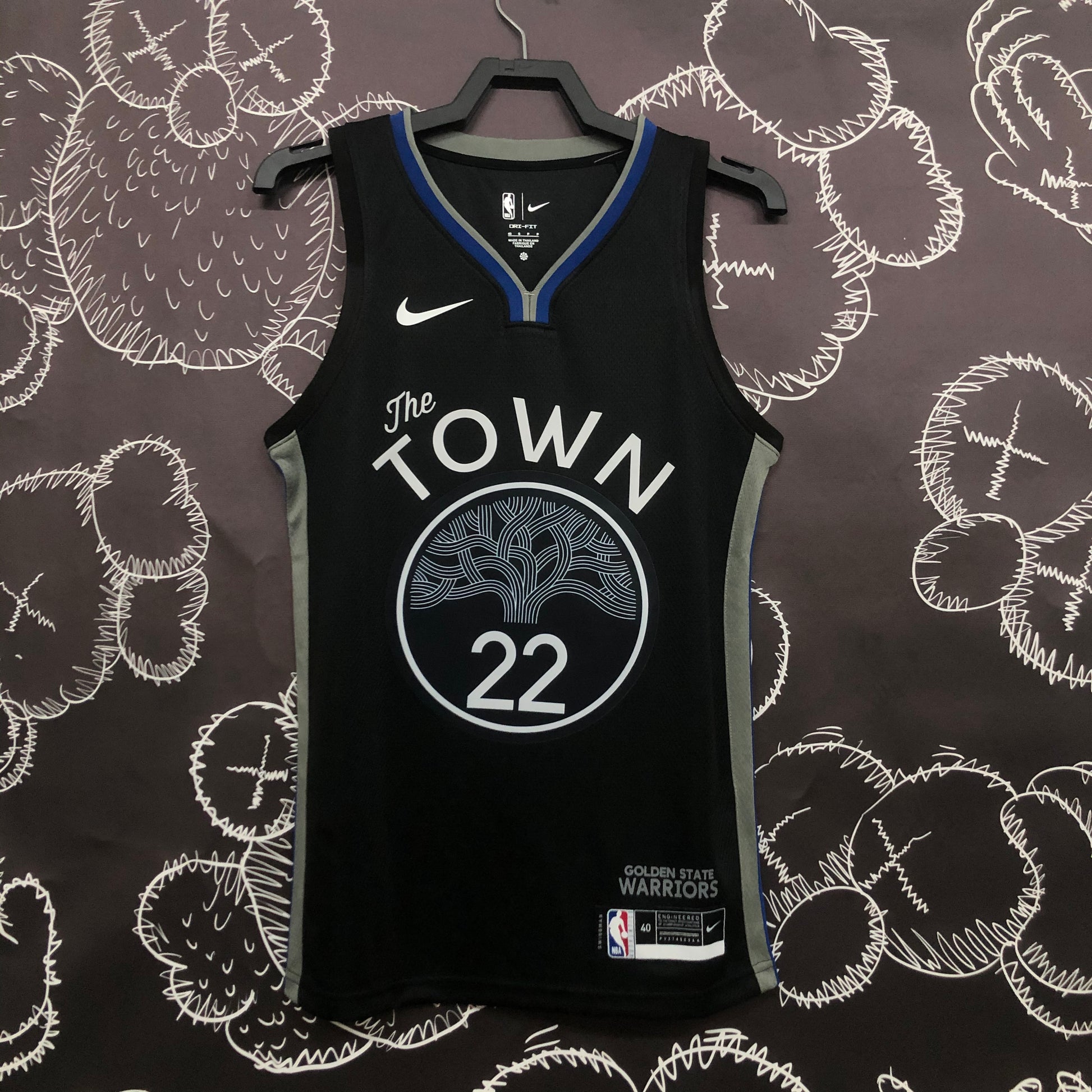 20 season Warriors black gray NBA : #00#0#3#23#35#6#11#22#30 | NBA | NBA | Betty ali Chinese suppliers