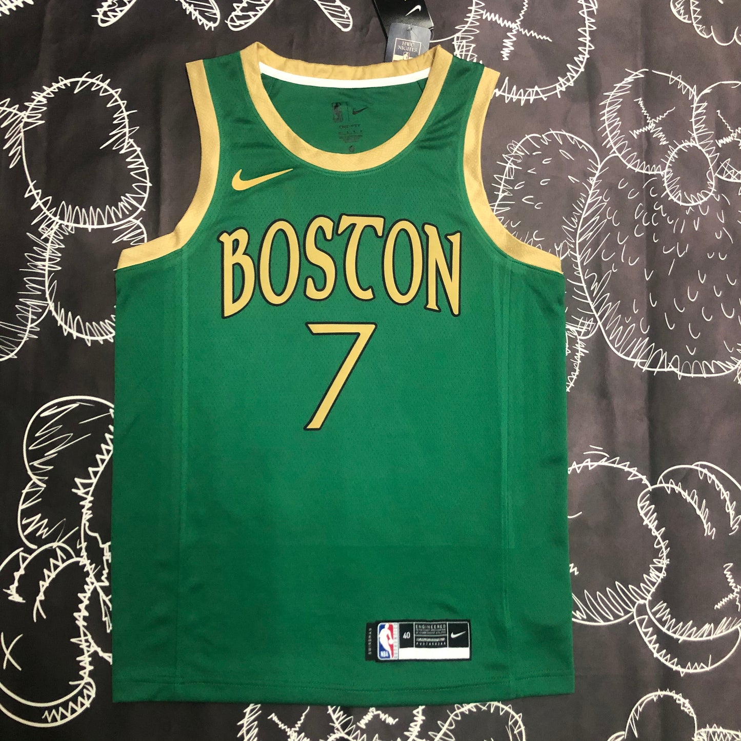 20 season Celtic City Edition green NBA : #11#7#0 | NBA | NBA | Betty ali Chinese suppliers